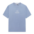 Stone Island Spring-Summer 2026 Engineering and Garment Dyeing Text Print Crew Neck T-Shirt