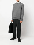Maison Margiela elbow-patch knitted sweater