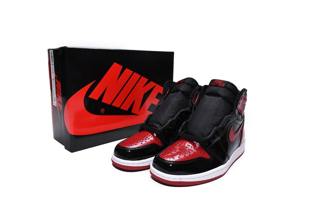 Air Jordan 1 Retro High OG Patent Bred 2021 Reps Sneaker 555088-063