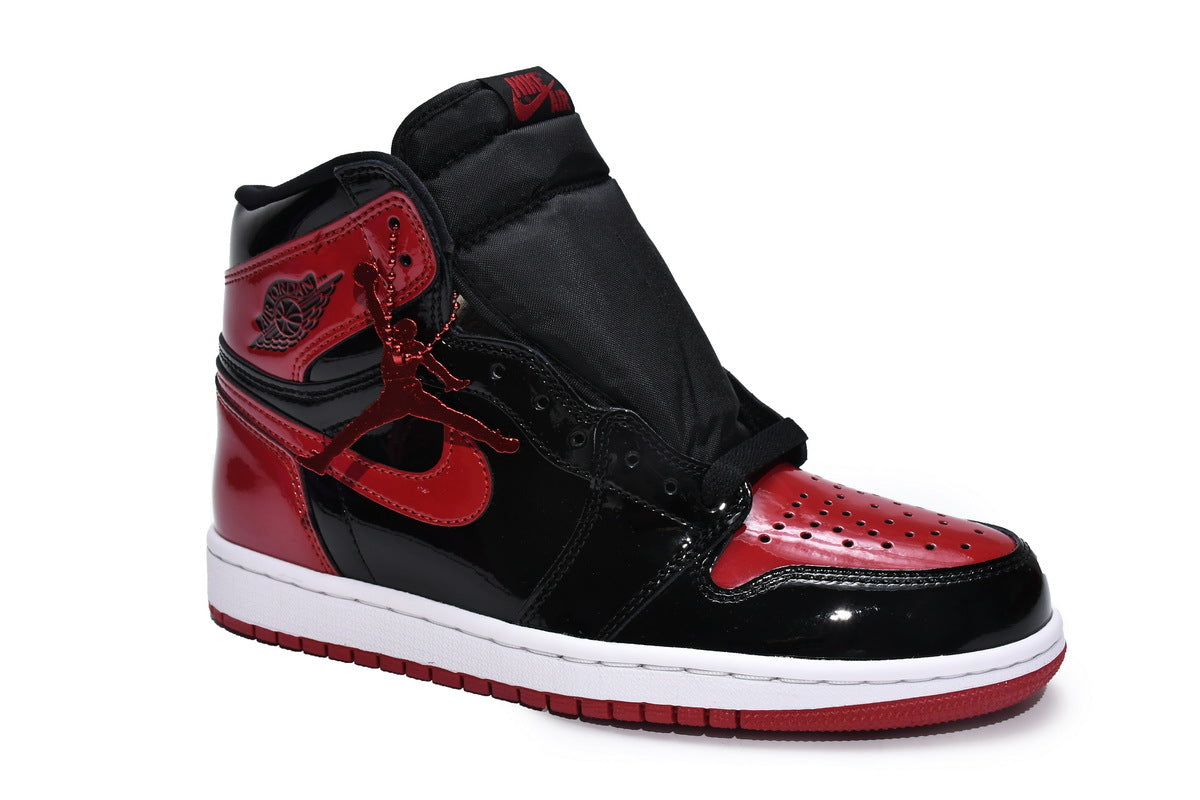 Air Jordan 1 Retro High OG Patent Bred 2021 Reps Sneaker 555088-063