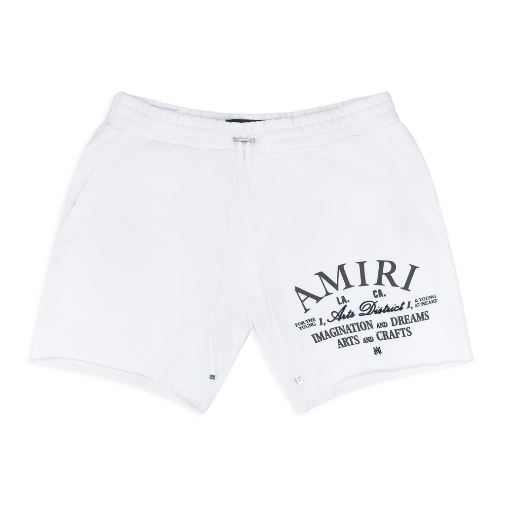 White Amiri Arts District Sweatshorts
