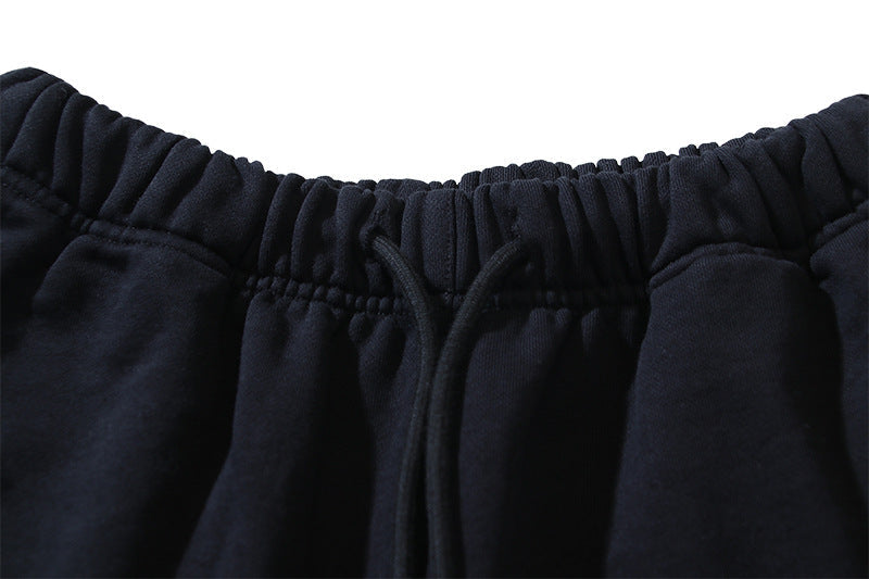 OFF-WHITE "Exactly The Opposite" Arrow Print Cotton Shorts
