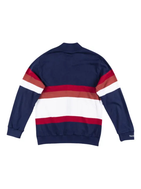 Mitchell & Ness x MLB Boston Red Sox striped zip-up sweatshirt