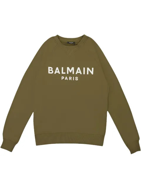 Balmain printed sweatshirt