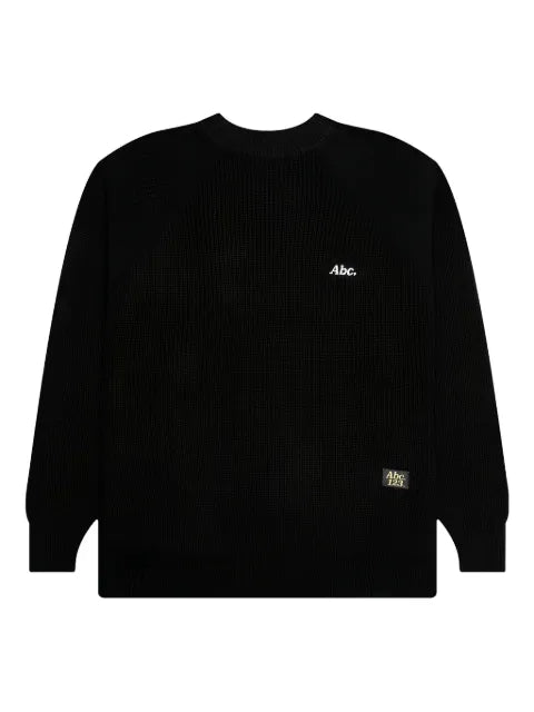 Advisory Board Crystals ribbed crewneck sweater