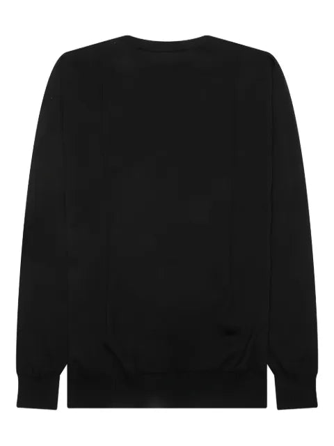 Jil Sander round-neck panelled sweater