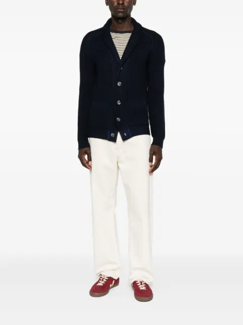 Fedeli Cardigan with shawl collar