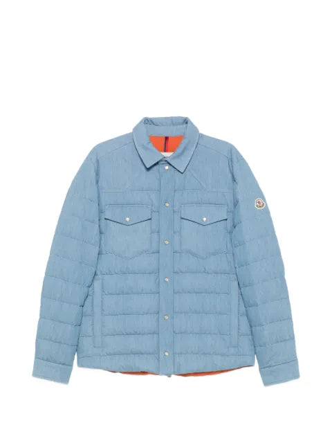 Moncler Tiriol denim down shirt  jacket