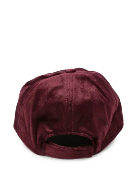 Autry velvet baseball cap with logo embroidery
