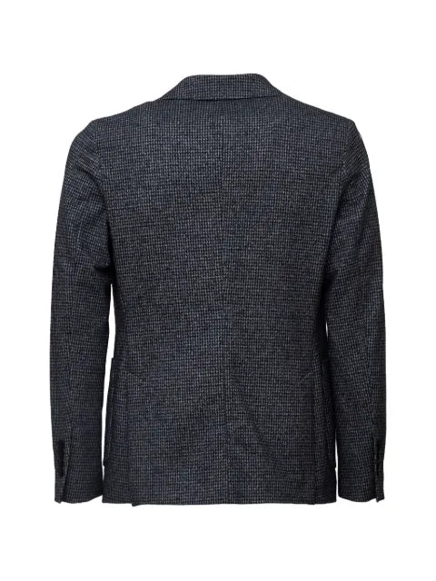 Circolo 1901 micro-print single-breasted blazer