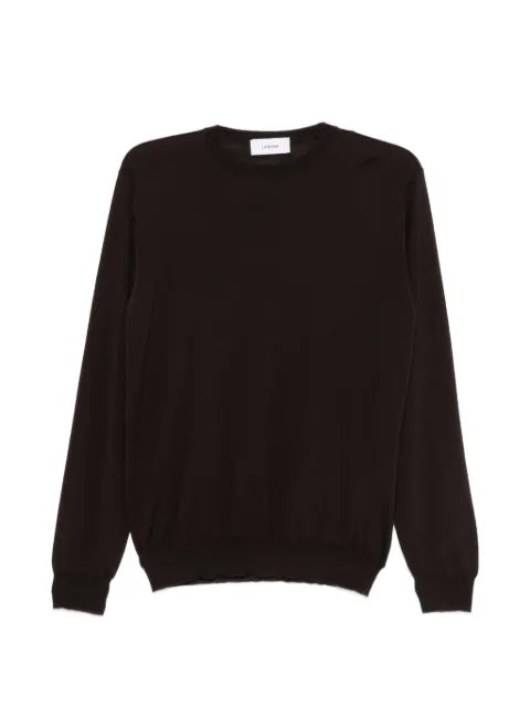 Lardini crew-neck long-sleeve sweater