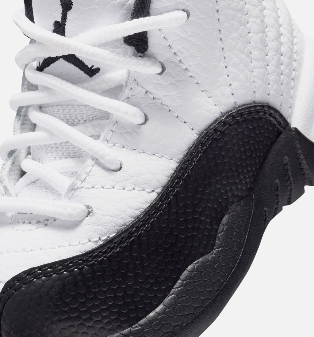 Air Jordan 12 Retro "Taxi" Infant/Toddler Shoe – White/Black/Taxi