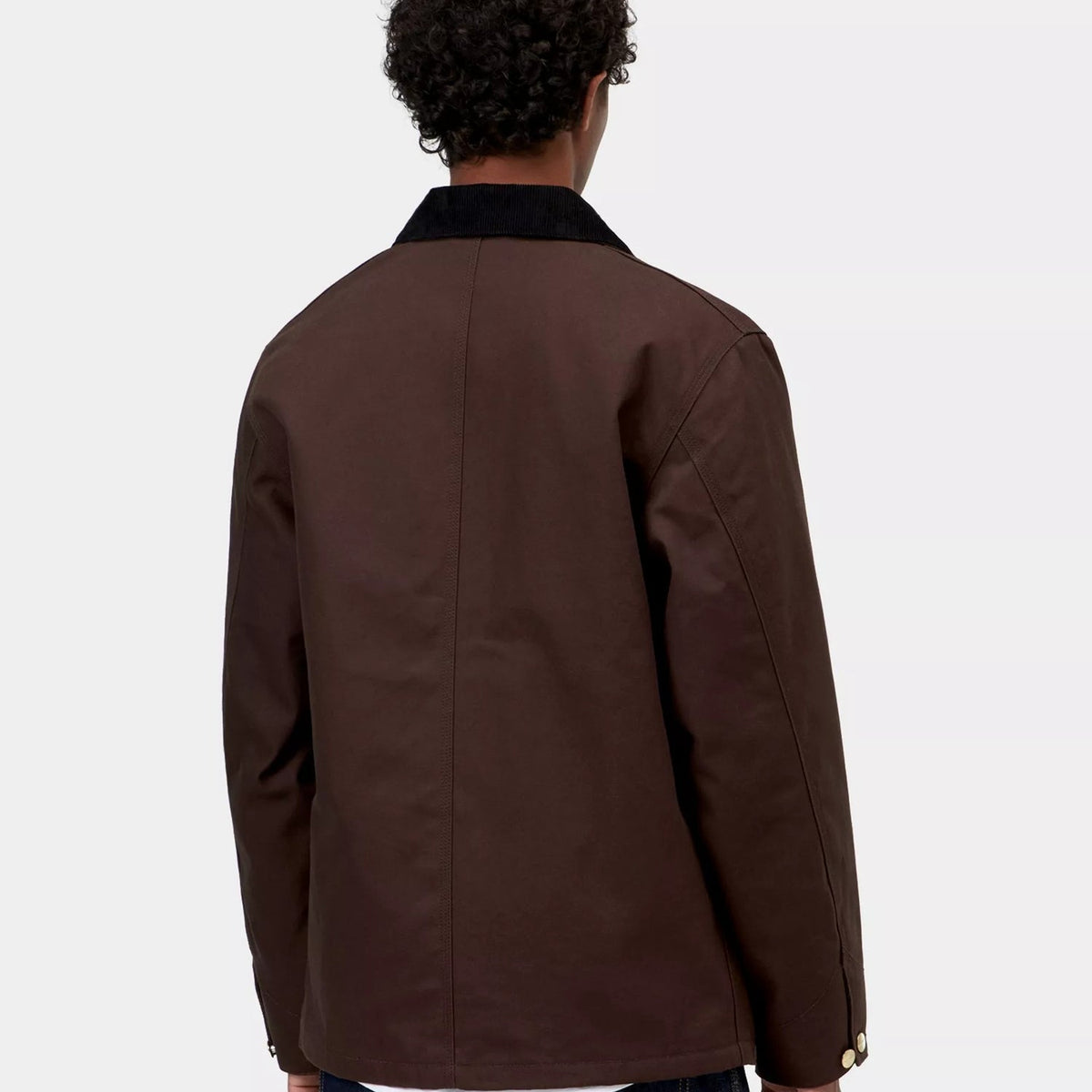Carhartt WIP Michigan Coat: Tobacco / Black