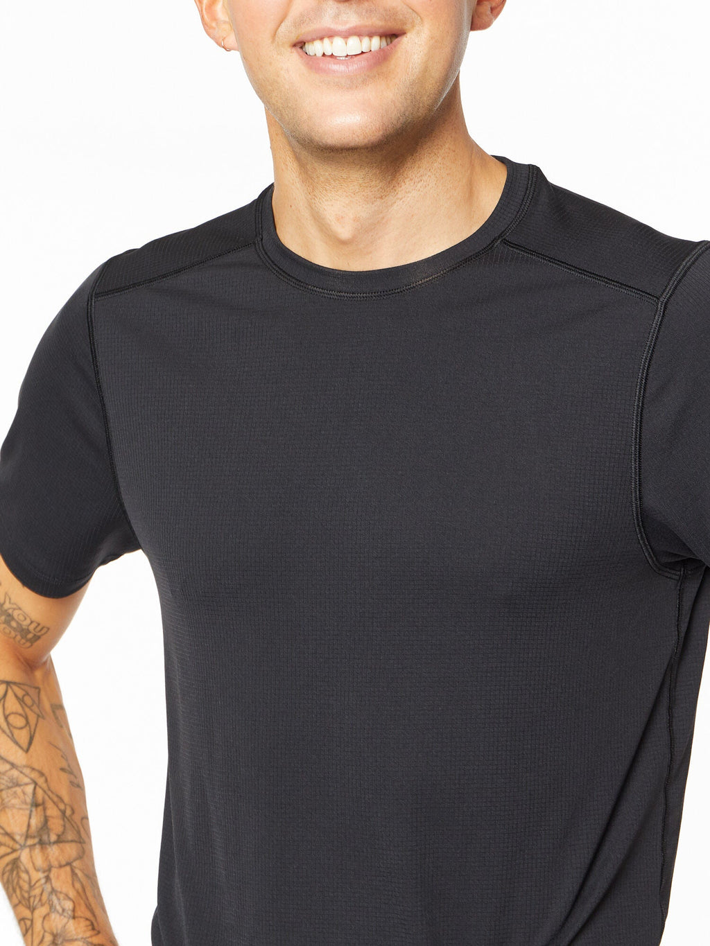 BLACK PROPEL TEE