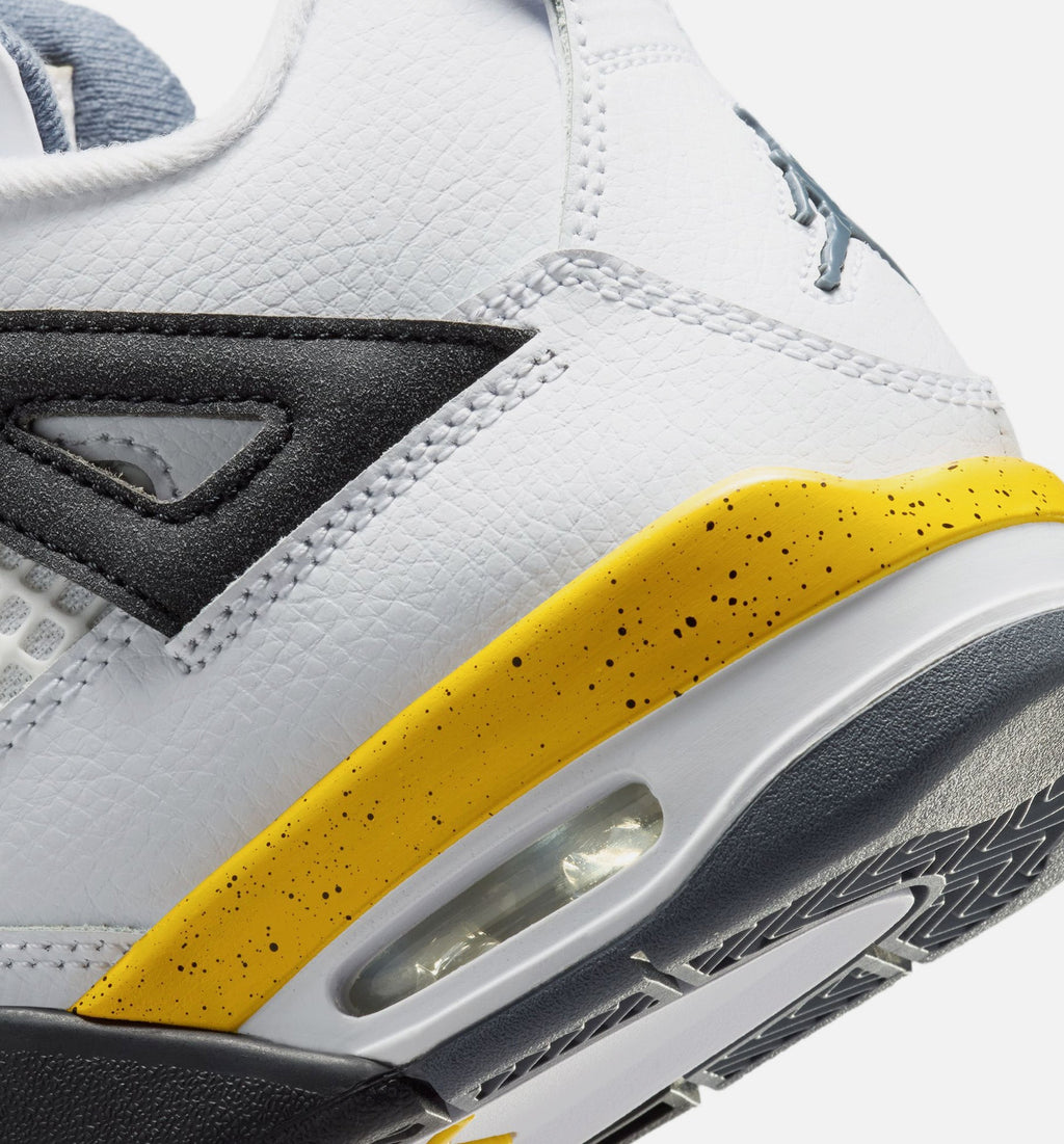 Air Jordan 4 Retro “Rare Air Tour Yellow” Grade School Lifestyle Shoes (GS)