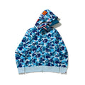 BAPE WGM Shark Camo Full-Zip Hoodie