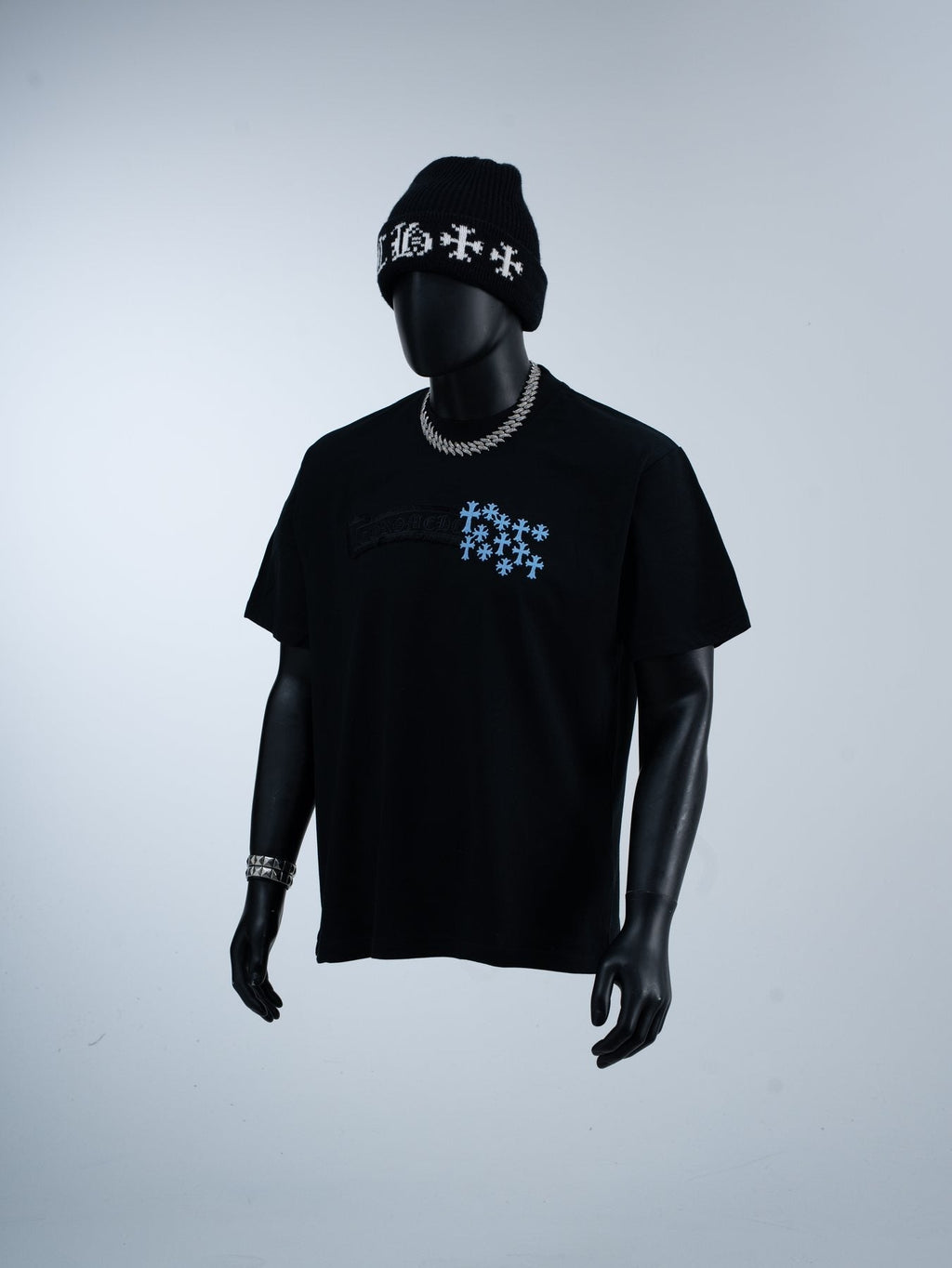 Chrome Hearts Star Cross Graphic T-Shirt
