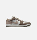 Air Jordan 1 Low Men's Lifestyle Sneakers - Olive Grey/Enigma Stone/Summit White