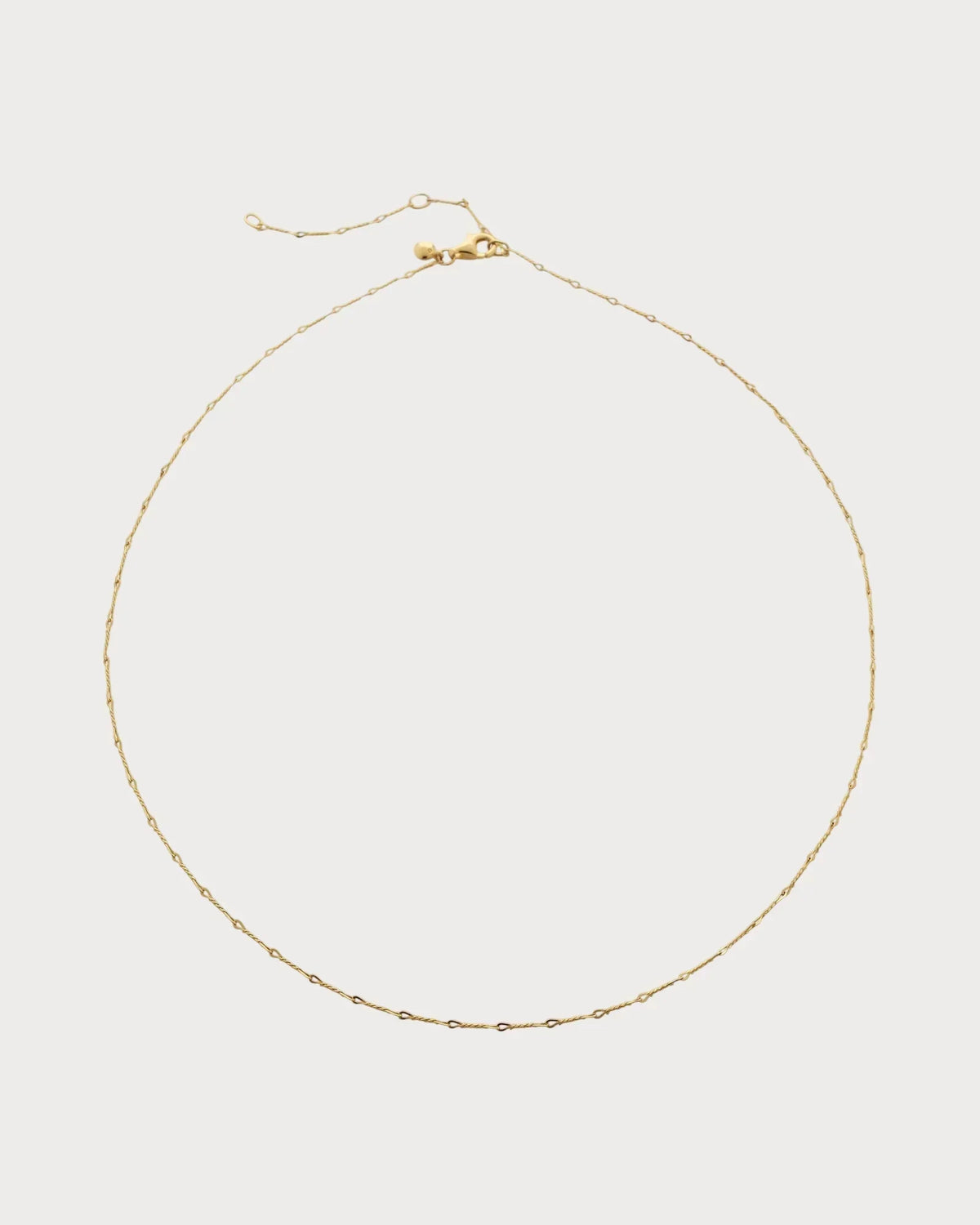MONICA VINADER Fine Twist 18ct Yellow Gold-Plated Sterling Silver Vermeil Choker Necklace(Gold)