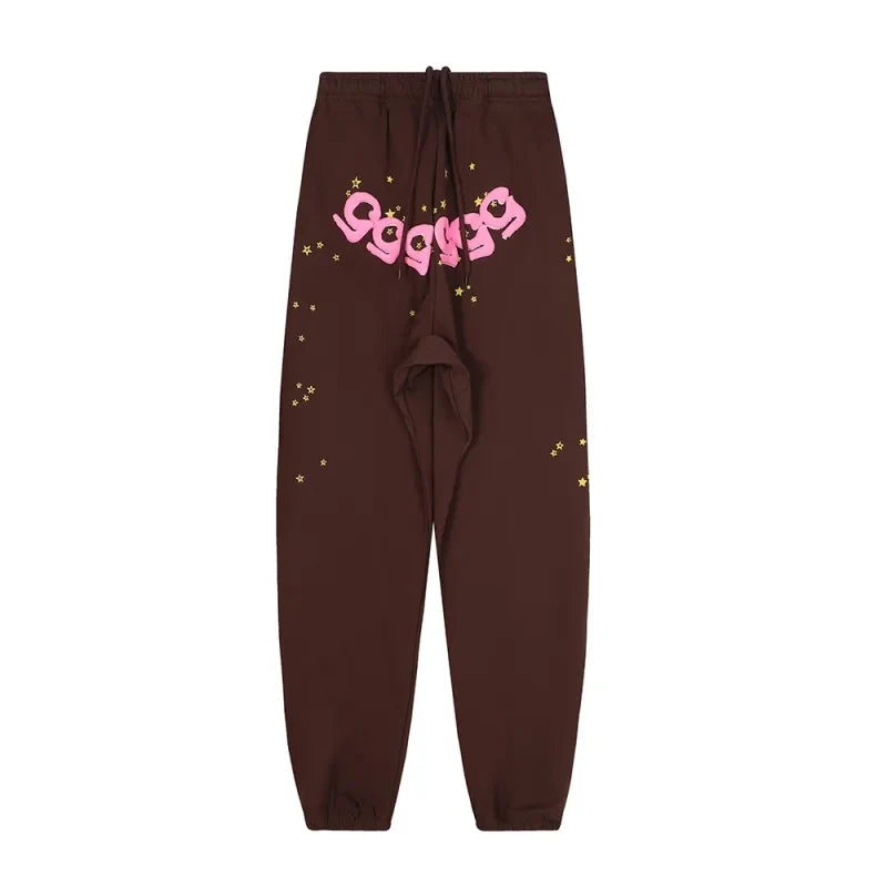Repssneaker Sp5der Angel Number Sweatpants Brown SS22