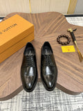Louis Vuitton Black Lace-Up Dress Shoes