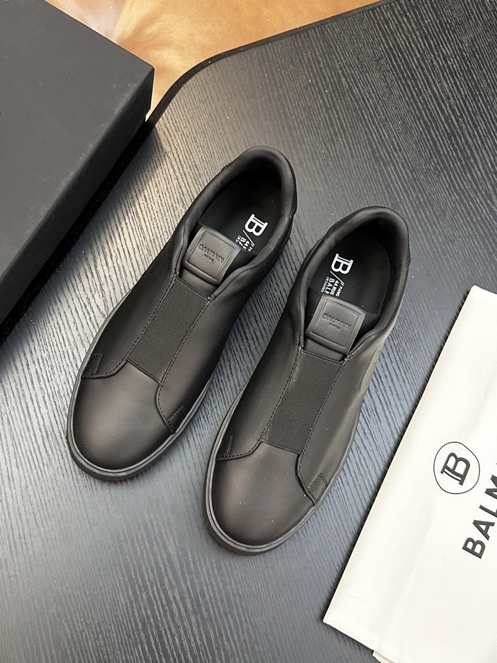 Balmain B-Skate Slip-On Sneakers