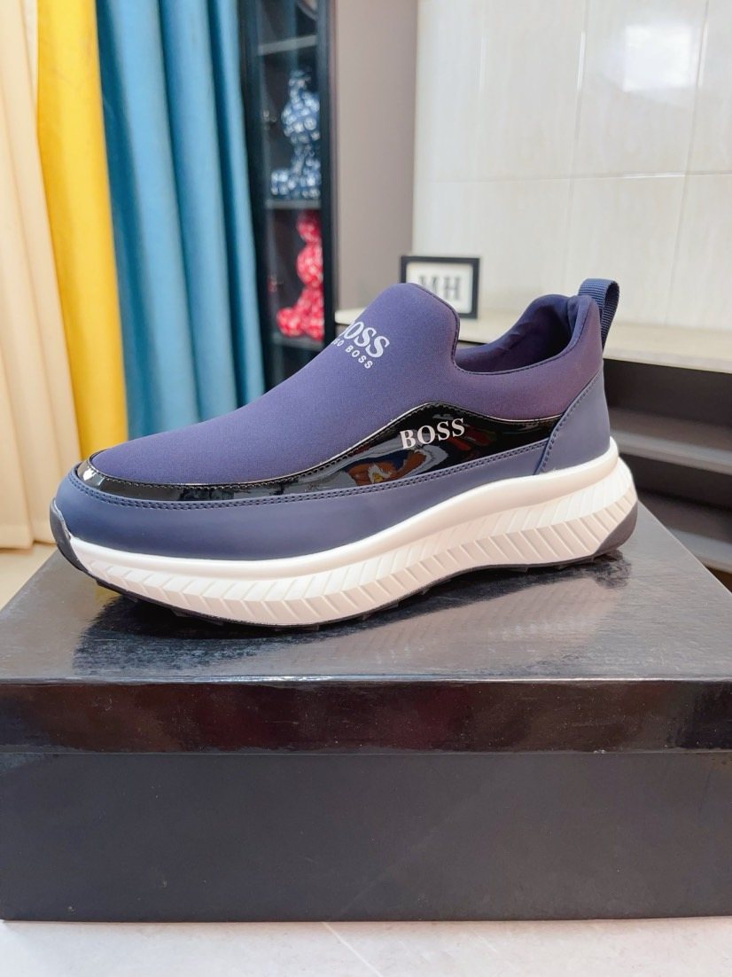 Hugo Boss Contrast Side Slip-On Sneakers